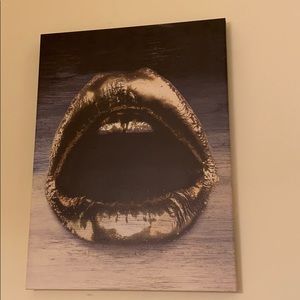 18X24 Canvas lip prints